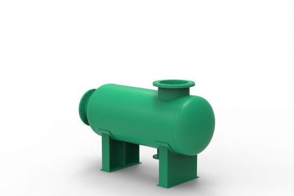 臥式角通除污器